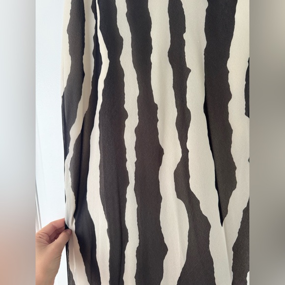 GLASSONS Zebra Print Maxi Skirt - Black and Cream - Picture 5 of 8